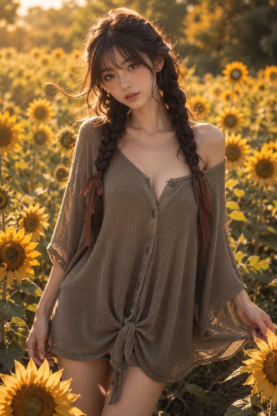 Whispers Through the Pines slouchy woodland wanderings knotted front top
